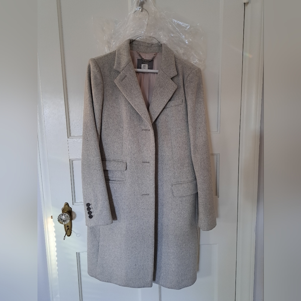 J Crew wool pea coat by Nello Gori
